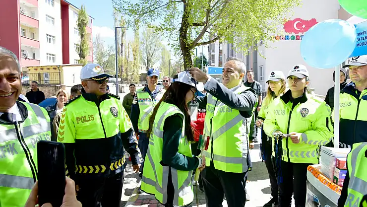 Trafik farkındalığı etkinliği düzenlendi