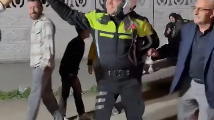 Trafik polisinden eğlenceli anlar