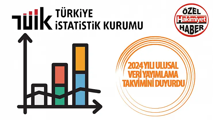 TÜİK, 2024 Yılı Ulusal Veri Yayımlama Takvimini Duyurdu