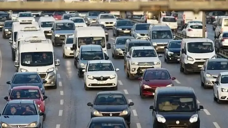 TÜİK açıkladı: Araç sayısı 2 bin 474 arttı
