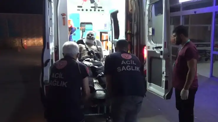  Tunceli'de yangın: 2 yaralı