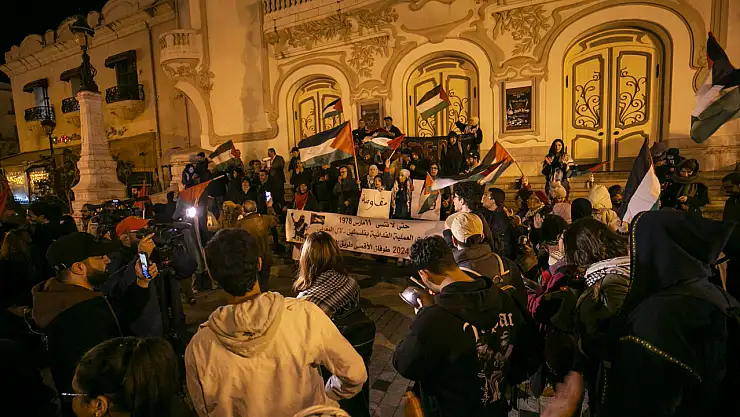 Tunus'tan Filistin'e destek mesajı