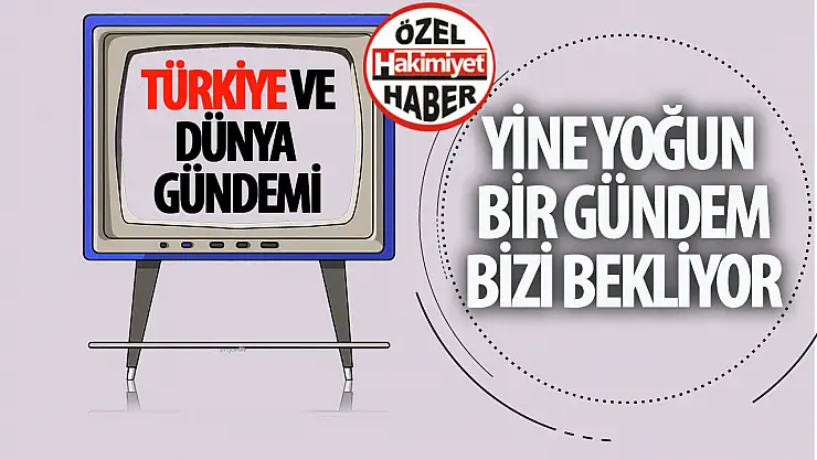 Türkiye'de 21 Aralık Perşembe Günü Gündemi…