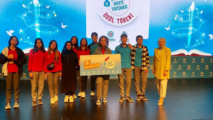 Türkiye hikaye yazma birincisi Konya'dan