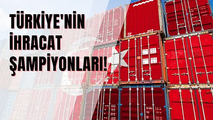 Türkiye'nin ihracatta öne çıkan ürünleri: Fındık liderliğini sürdürüyor