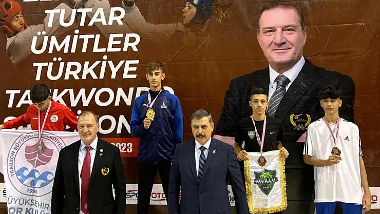 Türkiye Teakwondo şampiyonasında üçüncü oldu