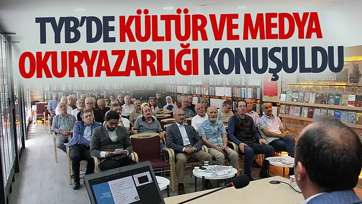 TYB Konya Şubesinde Popüler Kültür ve Medya Okuryazarlığı Konuşuldu