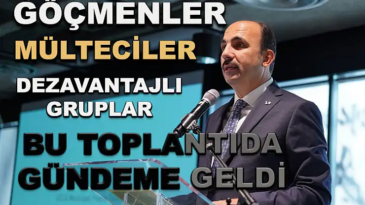 Uğur İbrahim Altay Lahey zirvesinde...