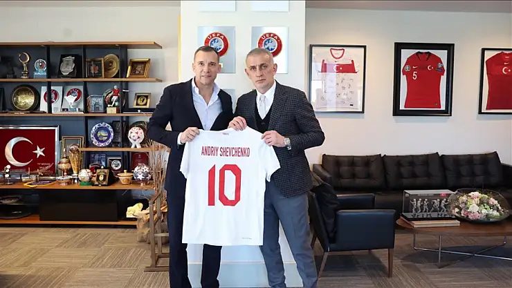 Ukrayna ve Türkiye Futbol Federasyonları arasında görüşme gerçekleşti