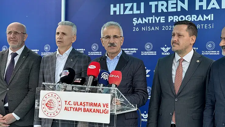 Ulaştırma ve Altyapı Bakanı Abdulkadir Uraloğlu, Konya'da konuştu