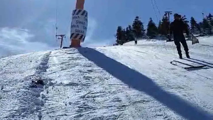 Uludağ'da kazadan dönüldü...