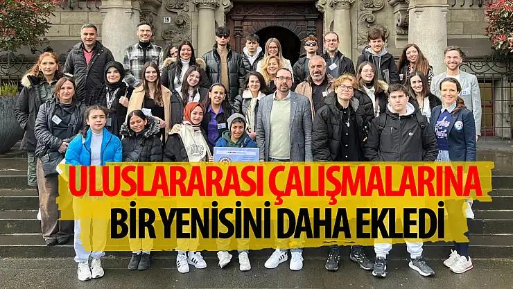 Uluslararası çalışmalarına bir yenisini daha ekledi