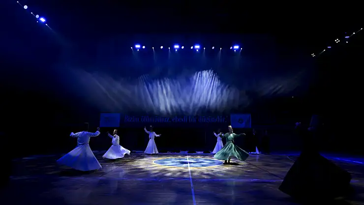 Umudun Kanatları Semazen Ekibi'nden Şeb-i Arus'ta anlamlı gösteri