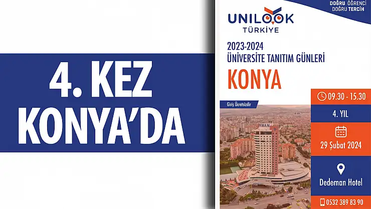 Unılook Dördüncü Kez Konya'da