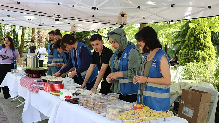 Üniversite öğrencilerinden Gazze'ye destek