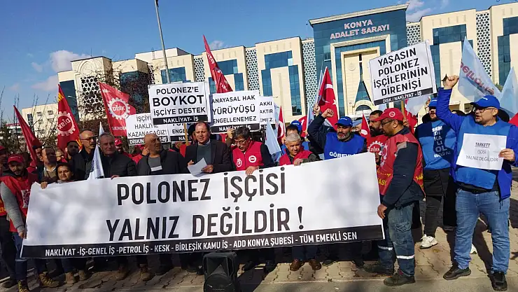 Ünver: 'İşçiler yalnız değildir'