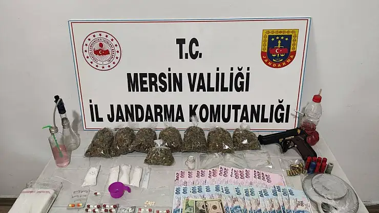 Uyuşturucu tacirlerine darbe, 4 kişi tutuklandı