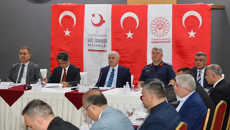 Vali Akın başkanlığında İl Göç Kurulu Koordinasyon Toplantısı' yapıldı!