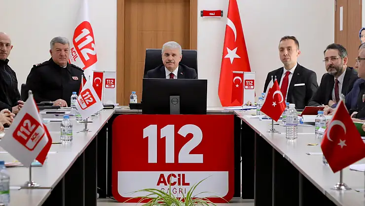 Vali Akın Başkanlığında toplandılar