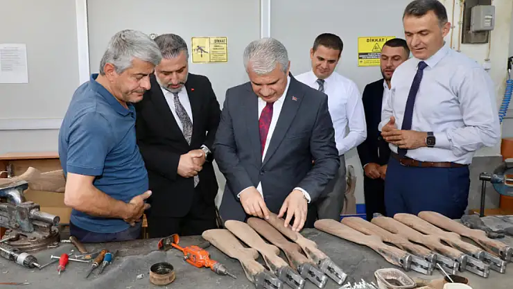 Vali Akın, Beyşehir sanayisini gezdi!