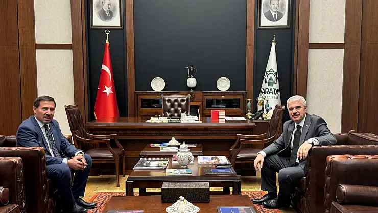 Vali Akın'dan Başkan Kılca'ya ziyaret