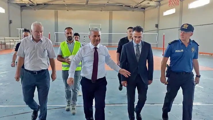 Vali Akın, Kulu'da incelemelerde bulundu!