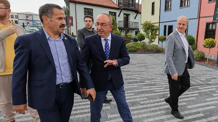 Vekil Yaman, Başkan Kavuş'un misafiri oldu!