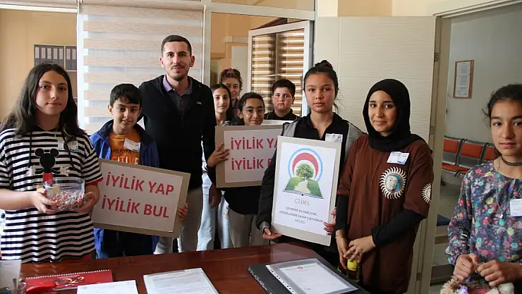 Yalıhüyük'te 'Çevreme Duyarlıyım Değerlerime Sahip Çıkıyorum' projesi