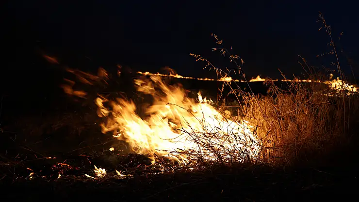 Yangınların ardı arkası kesilmiyor, o şehirde anız yangını
