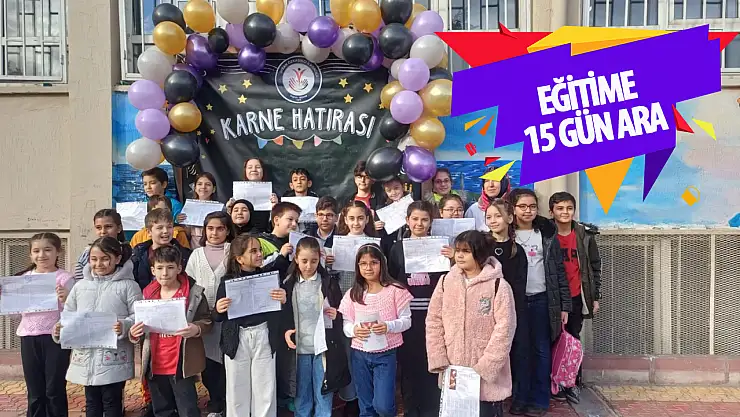 Yarıyıl tatili başladı