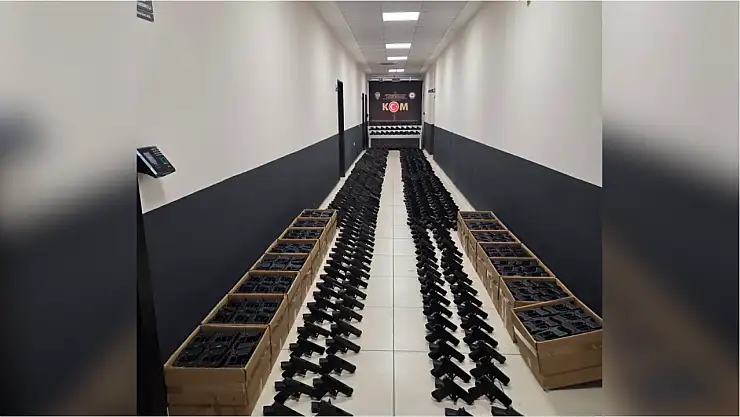 Yasa dışı silah imalatına dev operasyon!