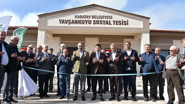 Yavşankuyu Sosyal Tesisi hizmete açıldı