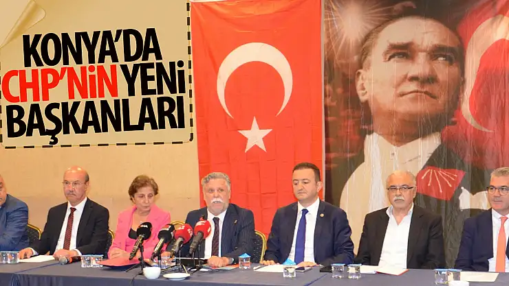 Yeni başkanlar basın karşısında