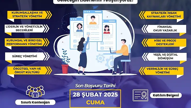 Yeni nesil yöneticiler için ücretsiz eğitim fırsatı!