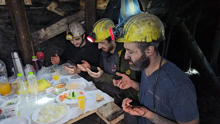 Yerin 200 metre altında ilk sahur