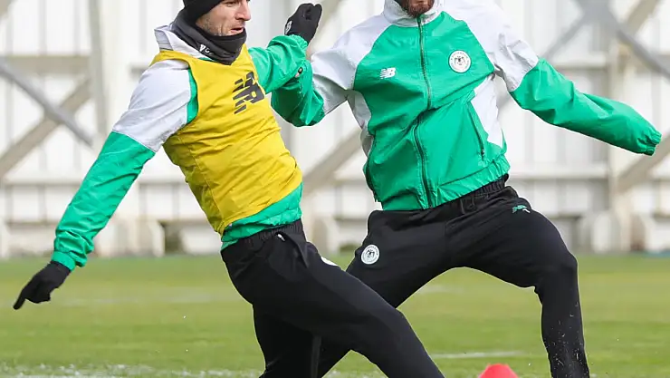 Yeşil- Beyazlılarda Kayserispor maçı hazırlıkları başladı