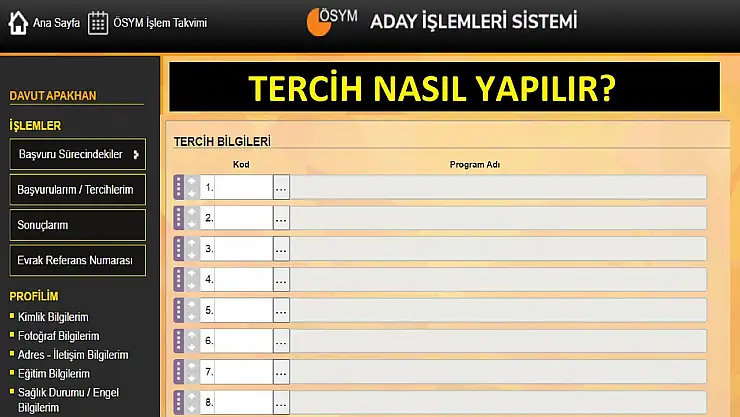 YKS 2025 tercihleri ne zaman başlıyor? İşte ÖSYM'nin yayınladığı takvim!