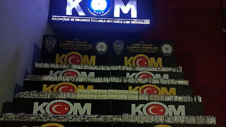 Yolcu otobüsünden 990 elektronik sigara ele geçirildi