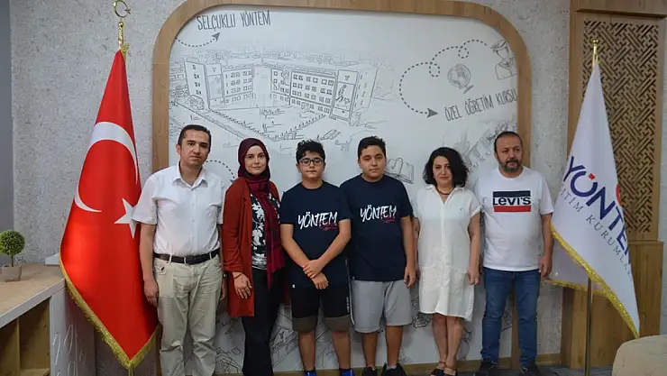 Yöntem' de, LGS' de iki Türkiye birincisi