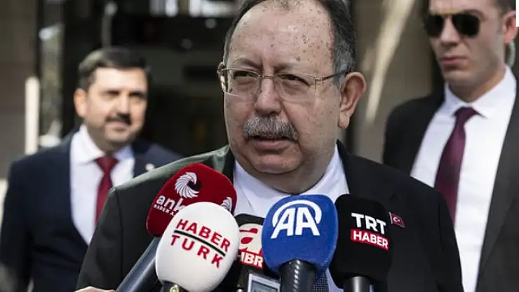 YSK Başkanı Yener oy verdikten sonra açıklamalarda bulundu
