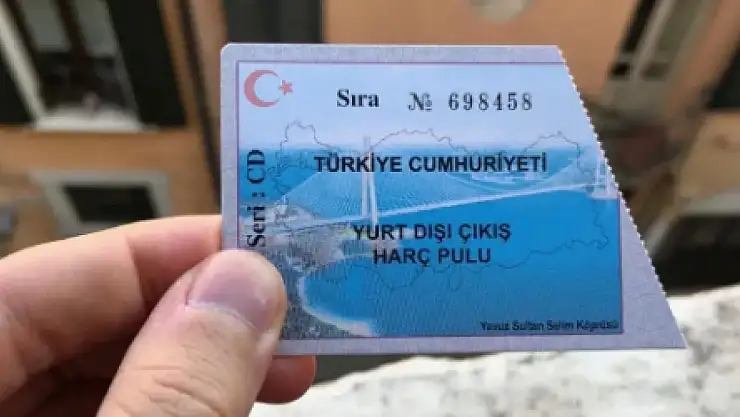 Yurt dışına çıkış harcına yüzde 41 oranında zam geldi!