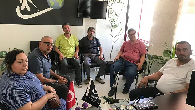 Zafer Partisi'nden Dünya Görmeyenler Derneğine ziyaret