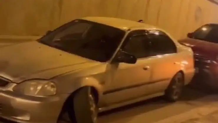 Zincirleme trafik kazası sonucu 1 yaralı