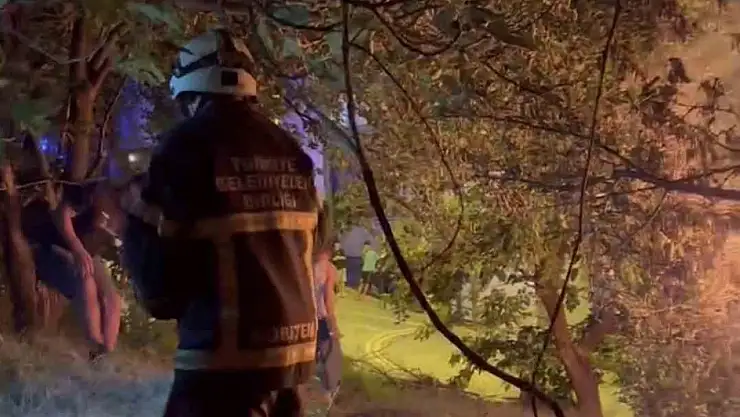 Zonguldak'ta kümes yangını çıktı