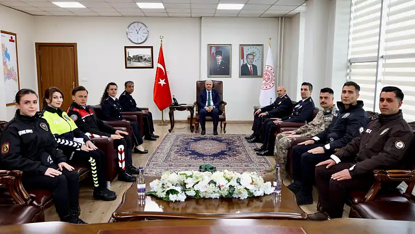 181 yıllık gurur Konya'da kutlanıyor: Emniyet'ten Vali Akın'a ziyaret