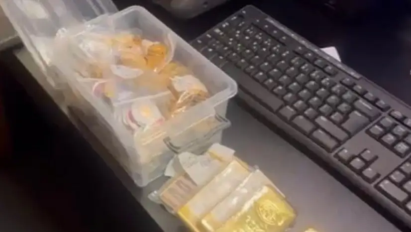 Adli emanet kasasından çalınan altınların fotoğrafı ortaya çıktı