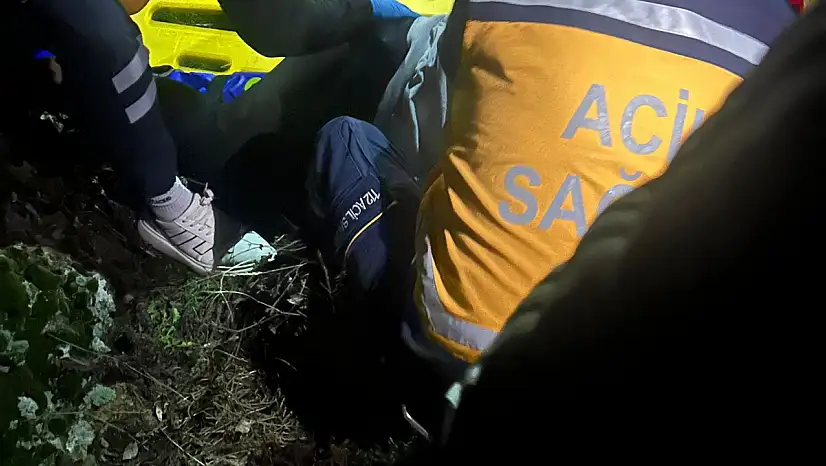 Aksaray'da facianın eşiğinden dönüldü: Vadide yükseklikten düşen kadın yaralandı