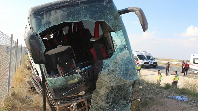 Aksaray'daki feci otobüs kazasında yeni gelişme: Yaralılar Konya'ya sevk edildi