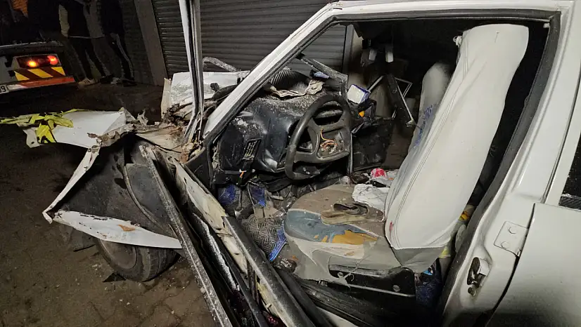 Arkadaşının öldüğü kazada ağır yaralanan çocuk sürücü kurtarılamadı