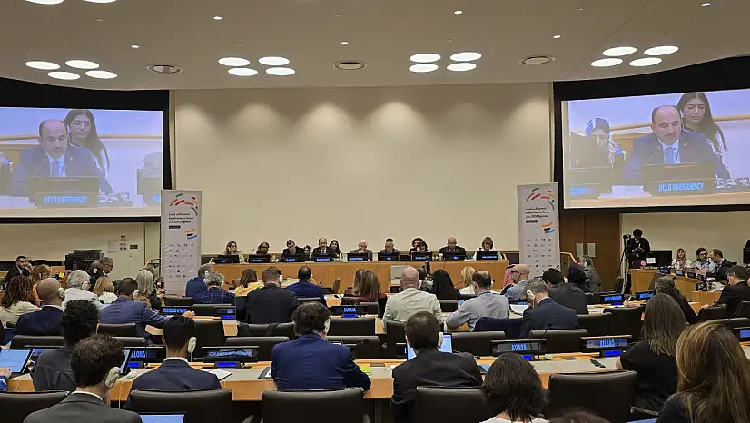 Başkan Altay, New York'taki forumda konuştu: 'Gazze'nin sessiz çığlığına kulak vermeliyiz'
